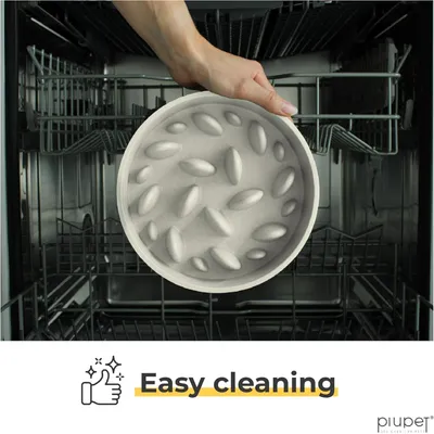 PiuPet® Gamelle Anti-Glouton Chien I 0,8L I Grande Taille I Lave-Vaisselle