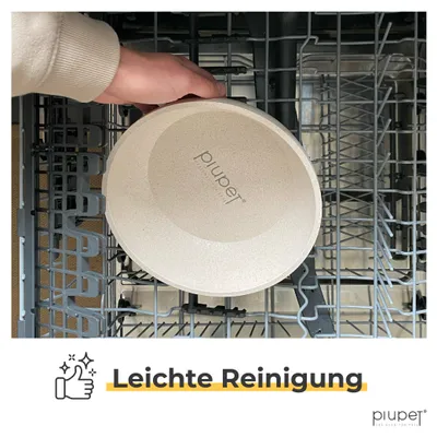 PiuPet Lot de 2 écuelles pour chiens