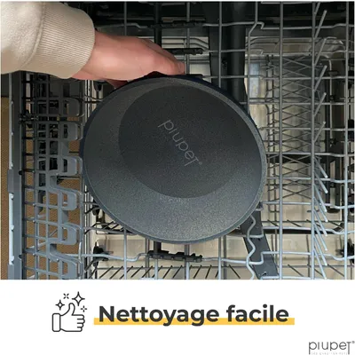 PiuPet Lot de 2 écuelles pour chiens