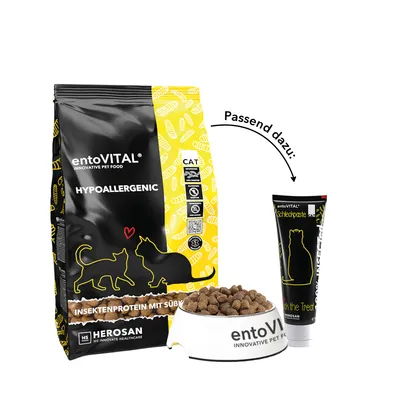 entoVITAL CAT croquettes hypoallergéniques pour chats
