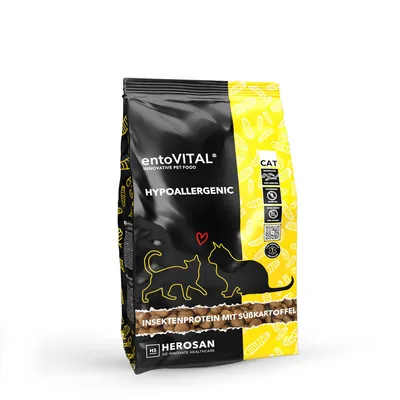 entoVITAL CAT croquettes hypoallergéniques pour chats