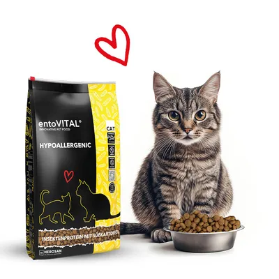 entoVITAL CAT croquettes hypoallergéniques pour chats