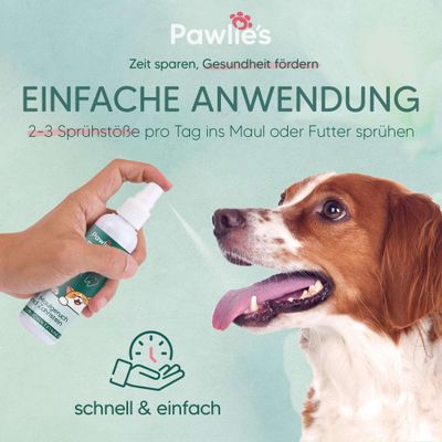Pawlie's Dentalspray für Hunde und Katzen