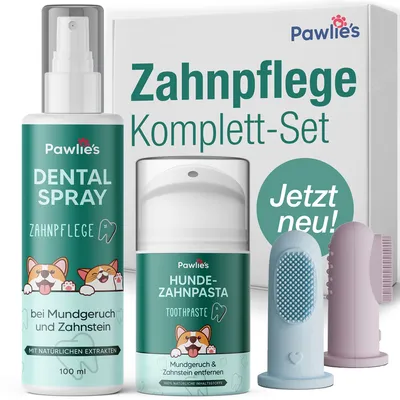 Pawlie's Kit de Soin Dentaire pour Chiens & Chats