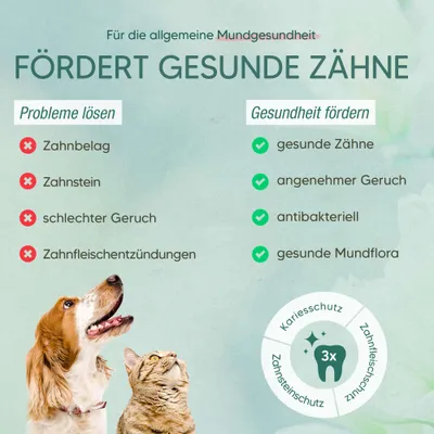 Pawlie's Zahnpflege Set für Hunde und Katzen Pawlie's Zahnpflege Set für Hunde und Katzen