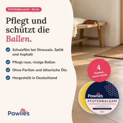 Pawlie's Pfotenbalsam für Hunde und Katzen