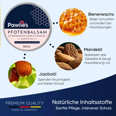 Pawlie's Pfotenbalsam für Hunde und Katzen