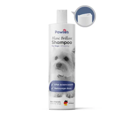 Pawlie's Shampoing pour Chiens à Poils Blancs