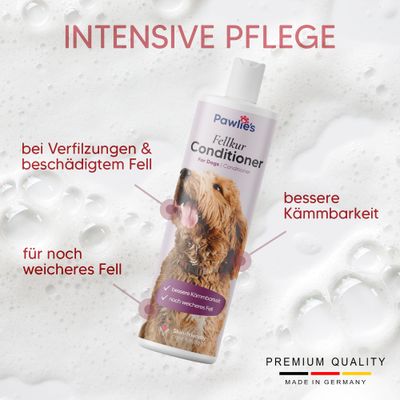 Pawlie's Fell-Conditioner für Hunde