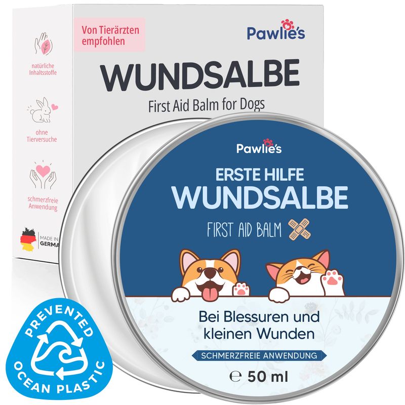 Pawlie's Wundsalbe für Hunde und Katzen
