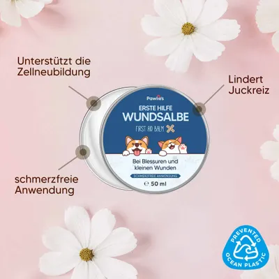 Pawlie's Wundsalbe für Hunde und Katzen