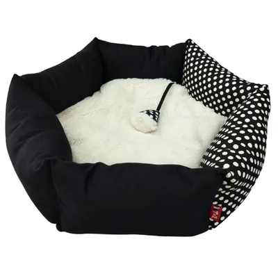 TOPZOO Corbeille Chat Fleur