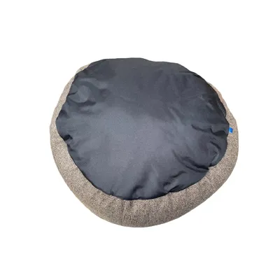 TOPZOO Corbeille Ronde Pour Chat Polyester Marron