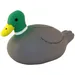 TOPZOO Jouet Pour Chien Canard Col Vert Son Réel 100% Latex Naturel 13 Cm