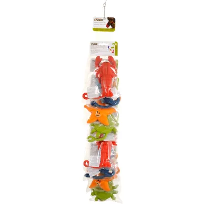 TOPZOO Lot De 8 Jouets Latex Avec Couineur TOPZOO Lot De 8 Jouets Latex Avec Couineur