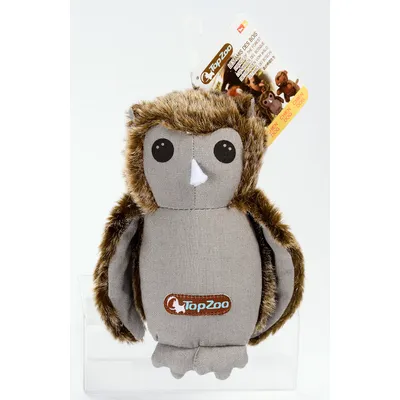 TOPZOO Jouet Peluche Pour Chien Hibou