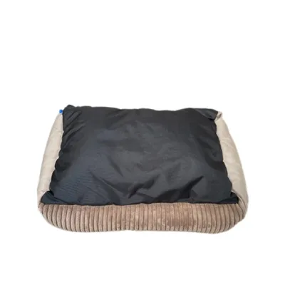 TOPZOO Panier Pour Chien Velours Beige
