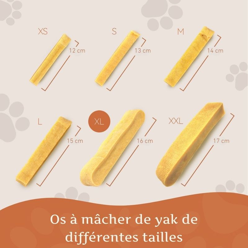 Wildfang® Fromage à mâcher - bâton à mâcher au fromage à pâte dure