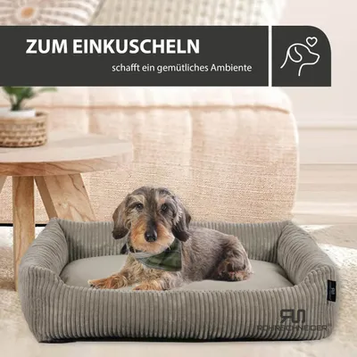 Rohrschneider Haustierbett aus Cord Rohrschneider Haustierbett aus Cord