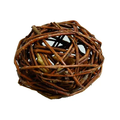 Flamingo Balle en saule remplie de pommes