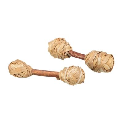 Trixie Haltères en bois et herbe 1 Article