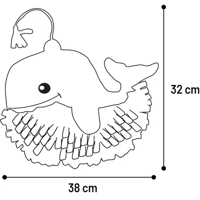 Flamingo Tapis de fouille cachalot