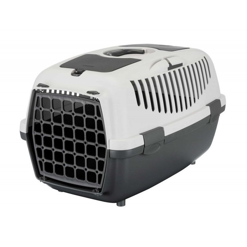 TRIXIE Capri Transportbox für kleine Hunden und Katzen aus Kunststoff