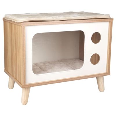FLAMINGO Meuble pour chat Fino TV 50x29x41 cm Marron