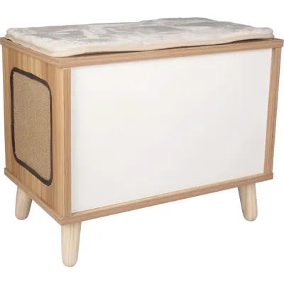 FLAMINGO Meuble pour chat Fino TV 50x29x41 cm Marron