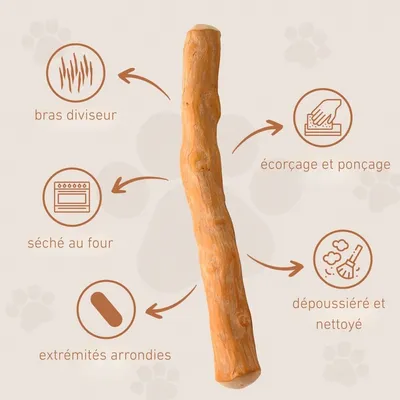 Wildfang® Bois de caféier pour chiens