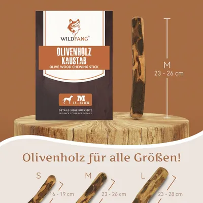 Bâton à mâcher en bois d'olivier Bâton à mâcher en bois d'olivier