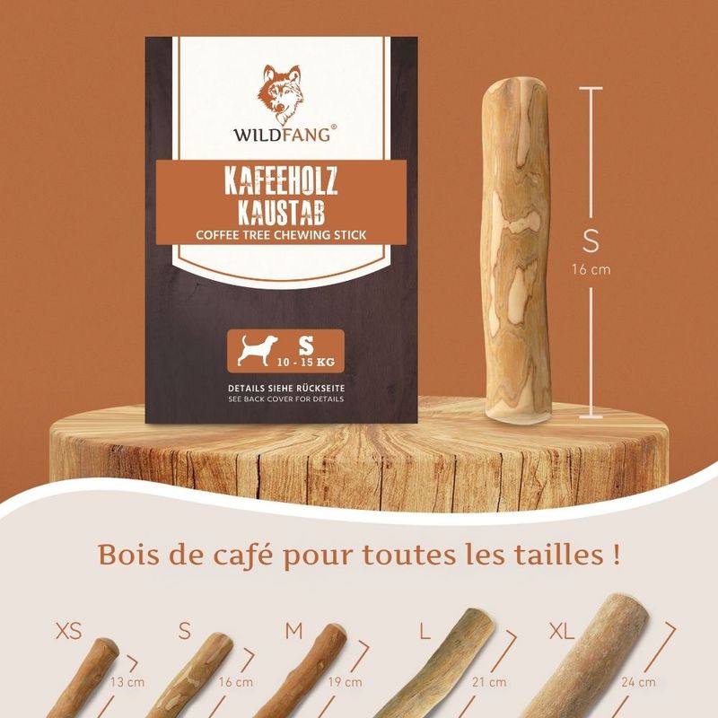 Wildfang® Bois de caféier pour chiens