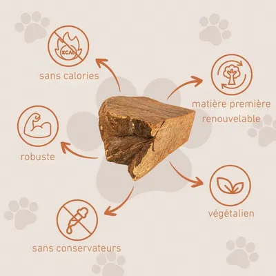 Wildfang® Mâcher des racines de bruyère arborescente