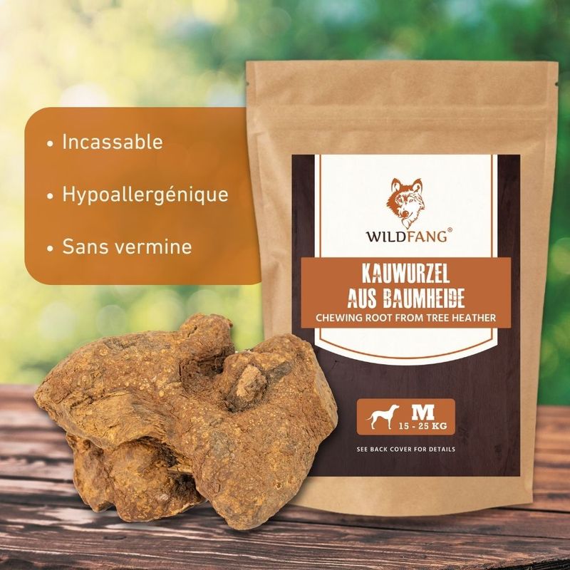 Wildfang® Mâcher des racines de bruyère arborescente