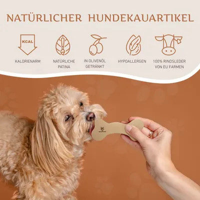 Wildfang Lederknochen - Kauleder