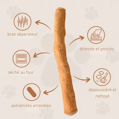 Wildfang® Bois de caféier pour chiens