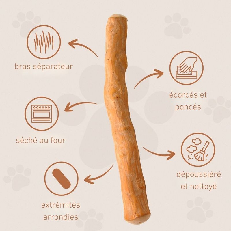 Wildfang® Bois de caféier pour chiens