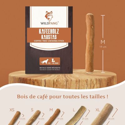 Wildfang® Bois de caféier pour chiens