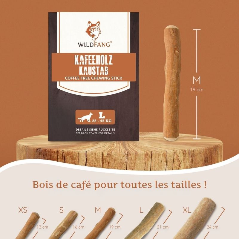 Wildfang® Bois de caféier pour chiens