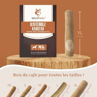 Wildfang® Bois de caféier pour chiens