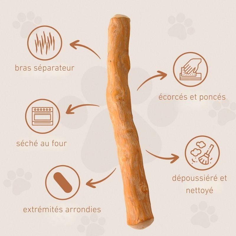 Wildfang® Bois de caféier pour chiens
