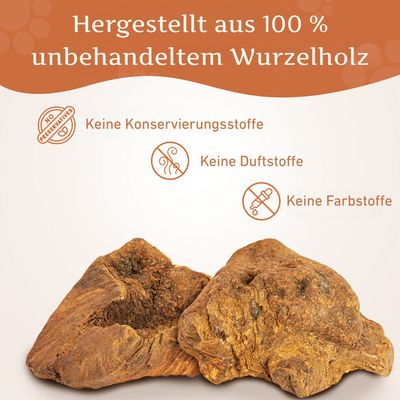 Wildfang Kauwurzel aus Baumheide