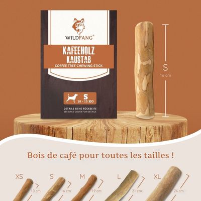 Wildfang® Bois de caféier pour chiens