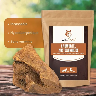 Wildfang® Mâcher des racines de bruyère arborescente