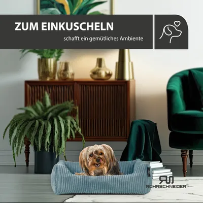 Rohrschneider Haustierbett aus Cord Rohrschneider Haustierbett aus Cord