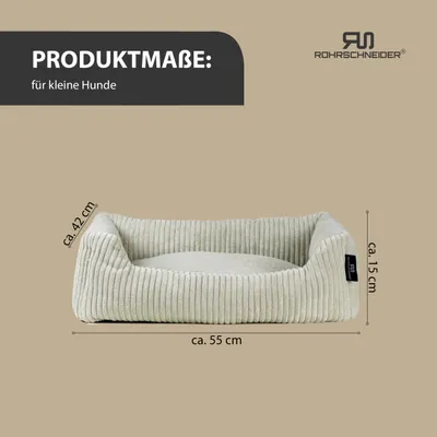 Rohrschneider Haustierbett aus Cord Rohrschneider Haustierbett aus Cord