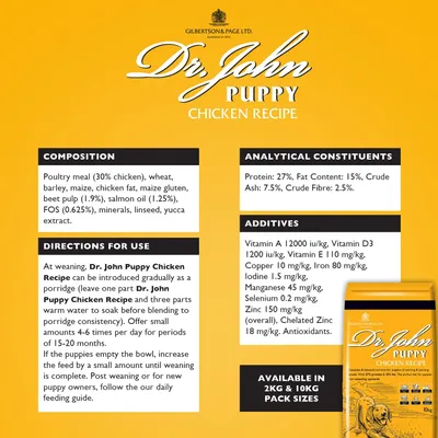 Dr John PUPPY Poulet