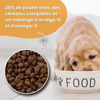 Croquettes chiot – Dr John Puppy Poulet