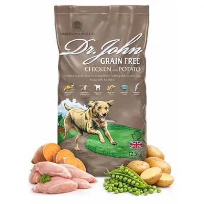 Dr John Getreidefrei mit Huhn für ausgewachsene Hunde
