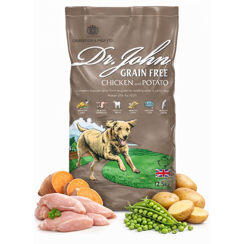 Dr John Poulet et Pommes de terre sans Céréales